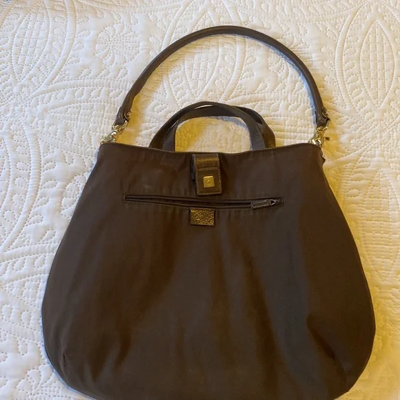 GUCCI REHAB GG Canvas Two Way Authentic Vintage Tote. Preloved.Aged w some wear. - Picture 8 of 10